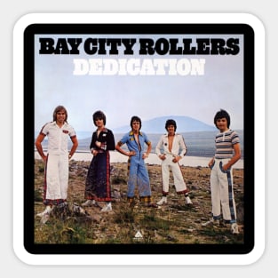 Bay City Rollers Dedication Sticker